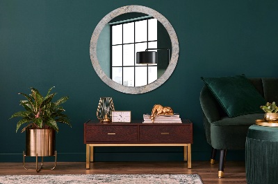 Dekorativ rund spegel Shabby mosaik