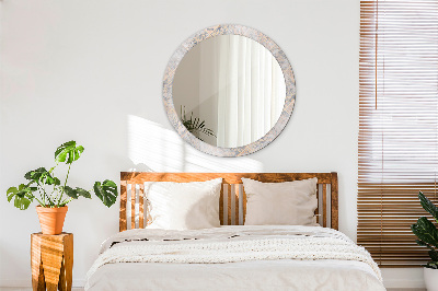 Dekorativ rund spegel Shabby mosaik