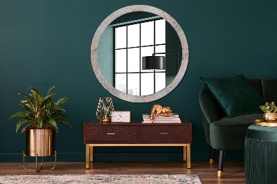 Dekorativ rund spegel Shabby mosaik