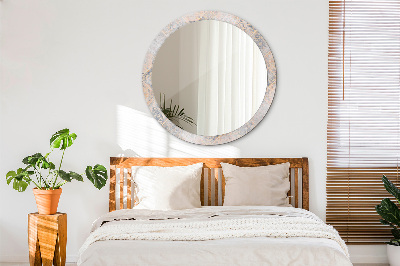 Dekorativ rund spegel Shabby mosaik