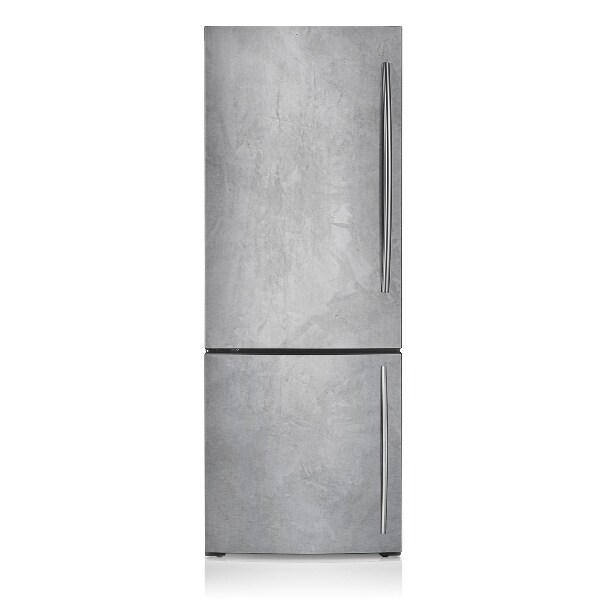 Magnetiskt kylskåpsöverdrag Modern grå betong