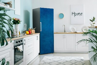 Magnetiskt kylskåp skydd Blå bakgrund
