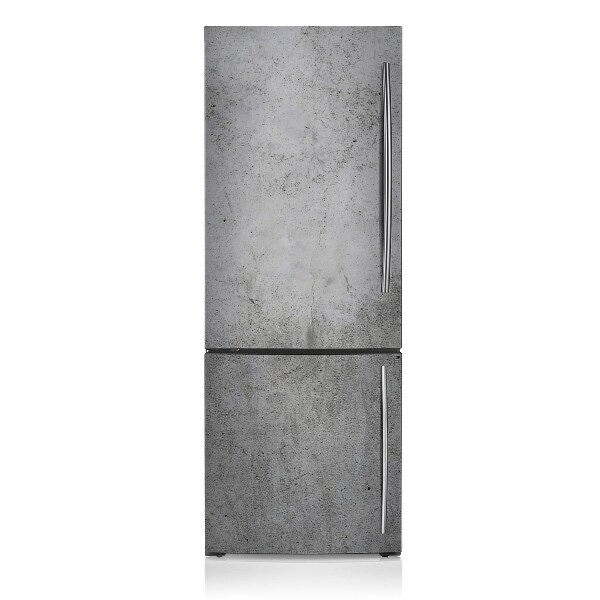 Magnetiskt kylskåp skydd Grått betongmotiv