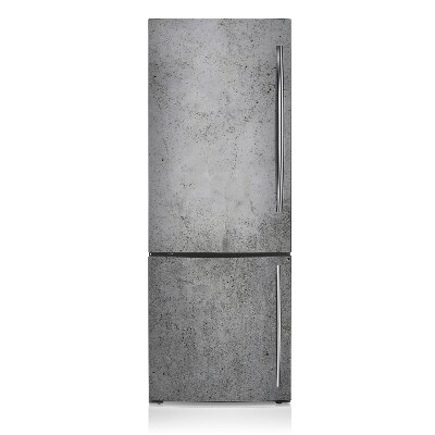 Magnetiskt kylskåp skydd Grått betongmotiv