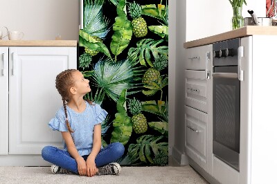 Magnetiskt kylskåpsöverdrag Ananas