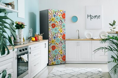 Magnetiskt kylskåp skydd Ängsblommor
