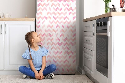 Magnetiskt kylskåpsöverdrag Geometrisk fiskben