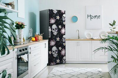 Magnetiskt kylskåp skydd Döskallar och löv