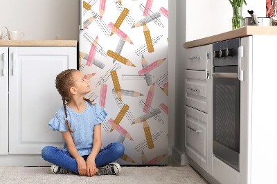Magnetiskt kylskåpsöverdrag Pennmönster