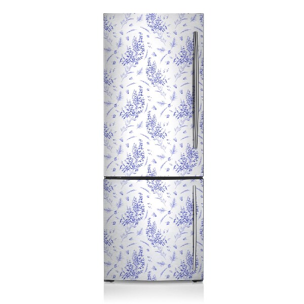 Magnetiskt kylskåpsöverdrag Akvarell lavendel