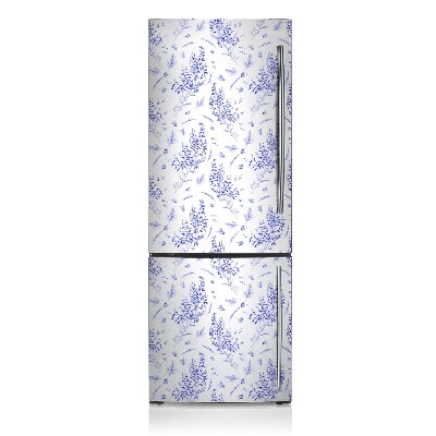 Magnetiskt kylskåpsöverdrag Akvarell lavendel