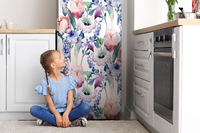 Magnetiskt kylskåp skydd Vårbukett