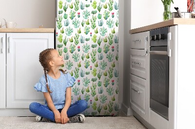 Magnetiskt kylskåp skydd Liten kaktus