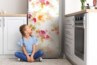 Magnetiskt kylskåpsöverdrag Vintage mönster