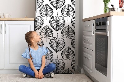 Magnetiskt kylskåp skydd Monstera