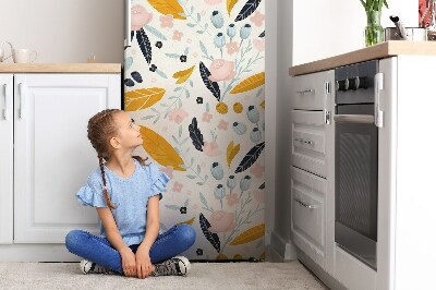 Magnetiskt kylskåpsöverdrag Pastellblad
