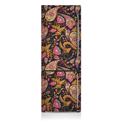 Magnetiskt kylskåp skydd Färgglada paisley mönster