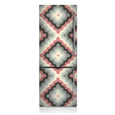 Magnetiskt kylskåpsöverdrag Optisk illusion