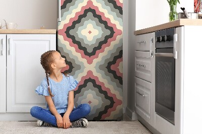 Magnetiskt kylskåpsöverdrag Optisk illusion