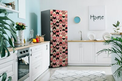 Magnetiskt kylskåpsöverdrag Antika hjul