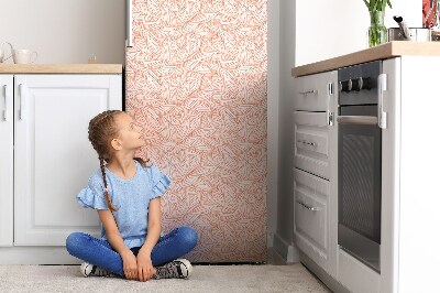 Magnetiskt kylskåpsöverdrag Höstlöv