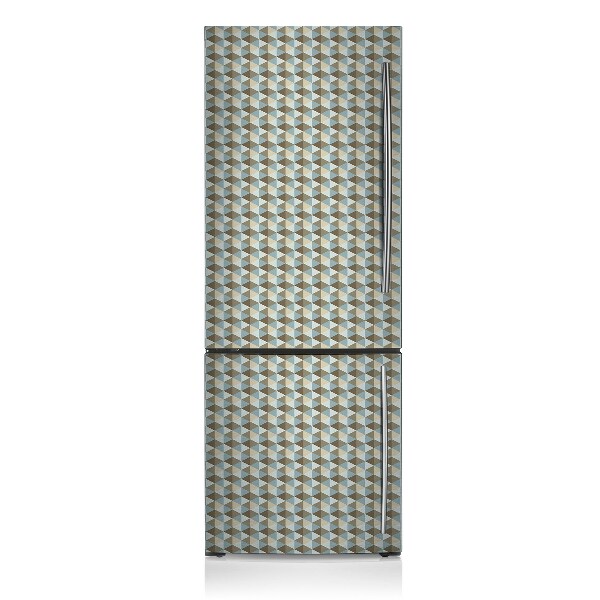 Magnetiskt kylskåp skydd Retro illusion
