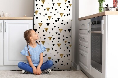 Magnetiskt kylskåpsöverdrag Triangel