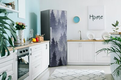 Magnetiskt kylskåp skydd Skogsskog