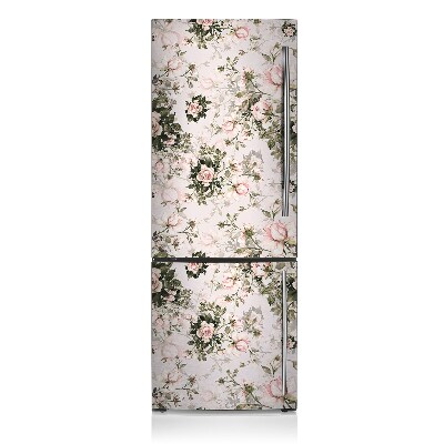 Magnetiskt kylskåp skydd Färgglada blommor
