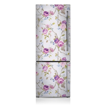 Magnetiskt kylskåp skydd De blommande träden