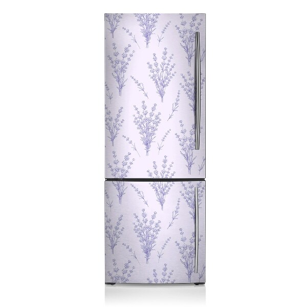 Magnetiskt kylskåp skydd Lavendel blommor