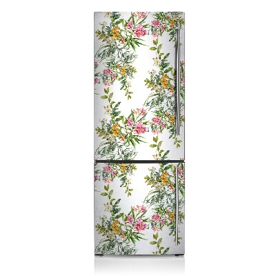 Magnetiskt kylskåp skydd De blommande träden