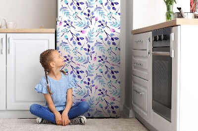 Magnetiskt kylskåp skydd Lila grenar