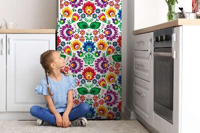 Magnetiskt kylskåp skydd Gammalt polskt mönster