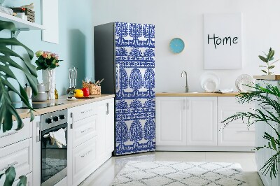 Magnetiskt kylskåpsöverdrag Jävla papper