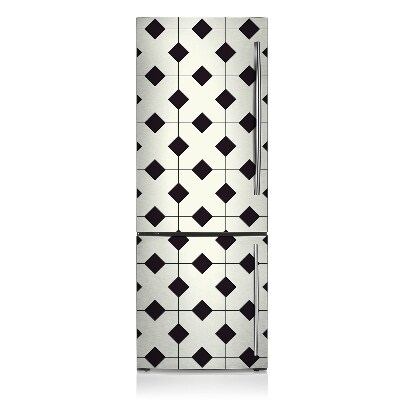 Magnetiskt kylskåpsöverdrag Geometriskt mönster