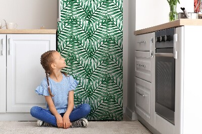 Magnetiskt kylskåp skydd Tropiska löv