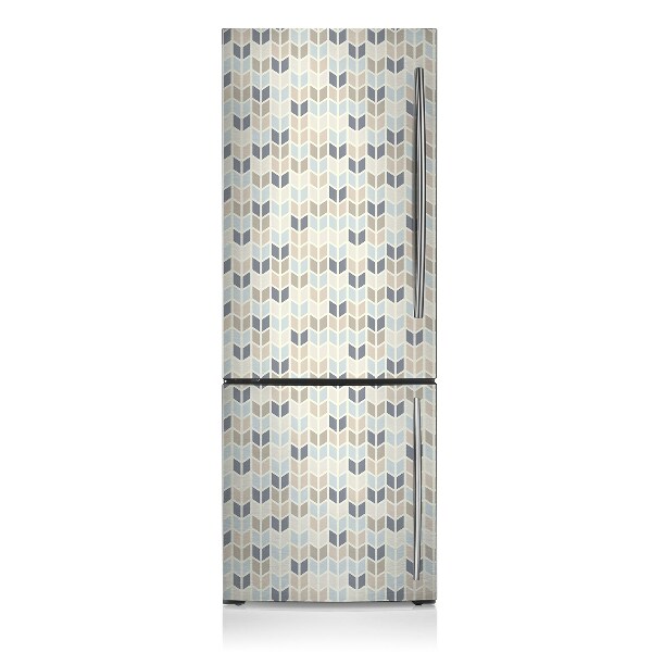 Magnetiskt kylskåp skydd Geometrisk textur