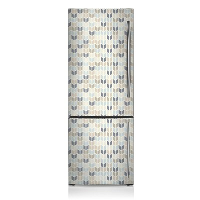 Magnetiskt kylskåp skydd Geometrisk textur