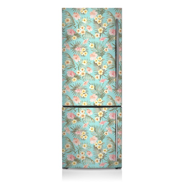 Magnetiskt kylskåp skydd Pastellblommor