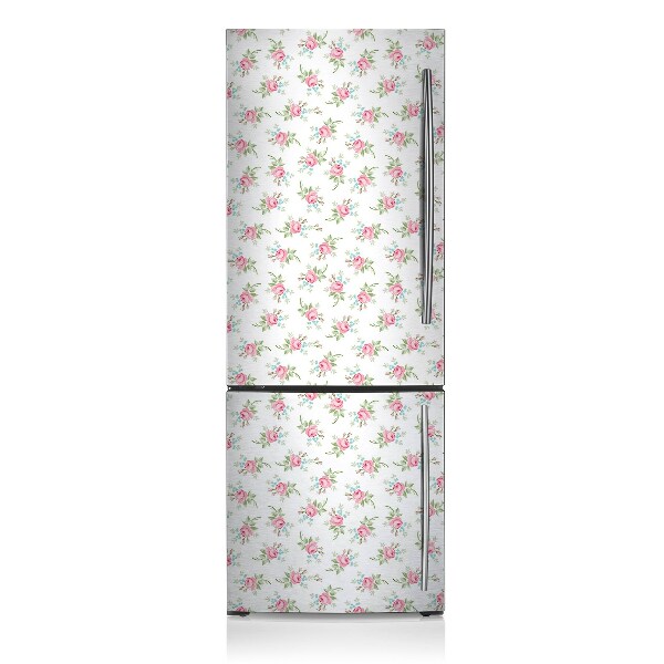 Magnetiskt kylskåpsöverdrag Små blommor
