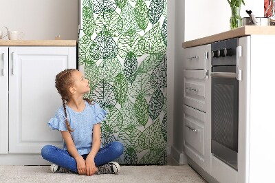 Magnetiskt kylskåp skydd Skogens löv