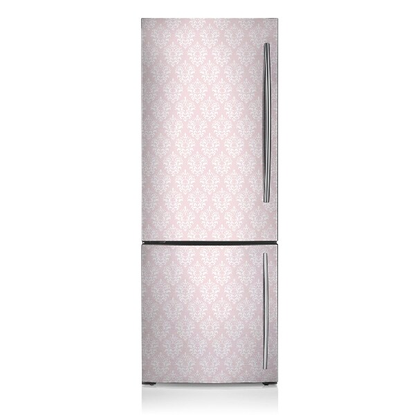 Magnetiskt kylskåp skydd Rosa damast