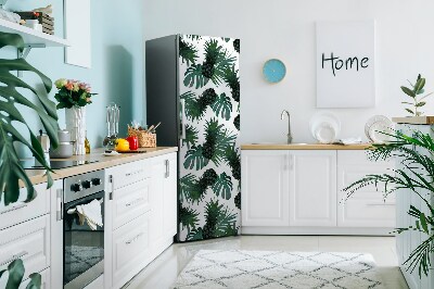 Magnetiskt kylskåpsöverdrag Grön ananas