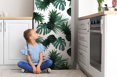 Magnetiskt kylskåpsöverdrag Grön ananas