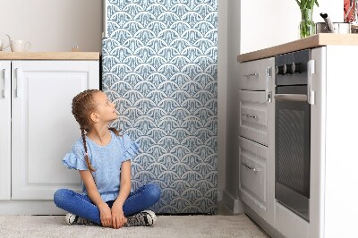 Magnetiskt kylskåp skydd Fiskfjäll mönster