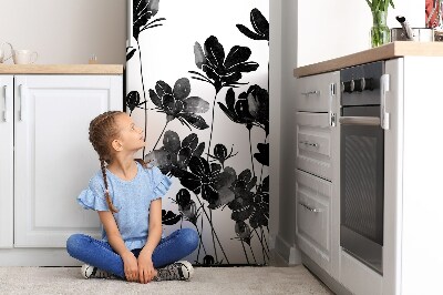 Magnetiskt kylskåp skydd Svart äng
