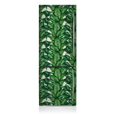 Magnetiskt kylskåpsöverdrag Botaniska blad