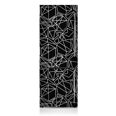 Magnetiskt kylskåp skydd Geometriskt mönster