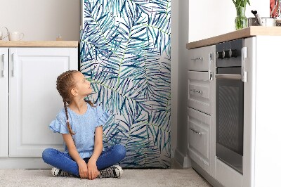Magnetiskt kylskåp skydd Exotiska löv